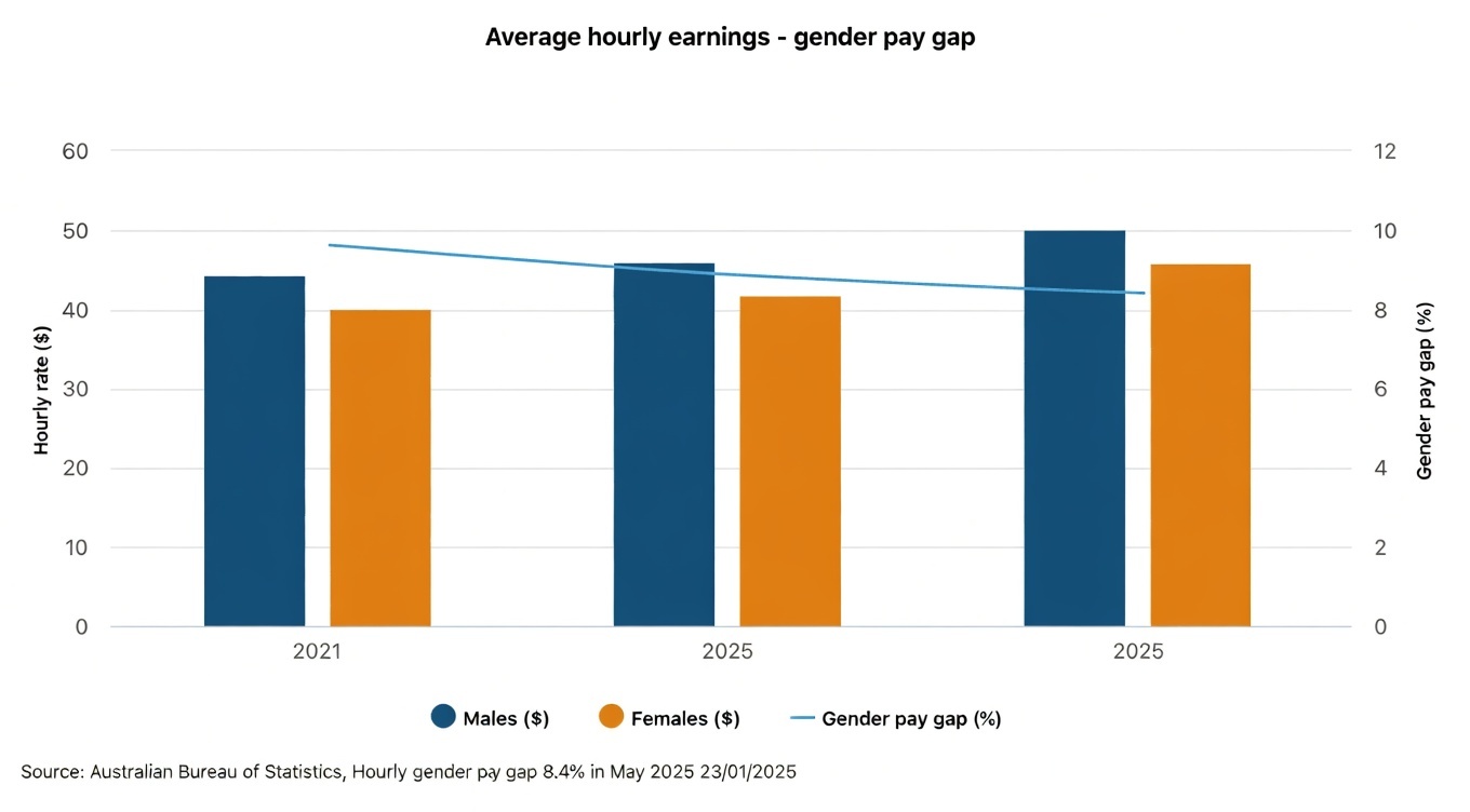pay gap May 2025